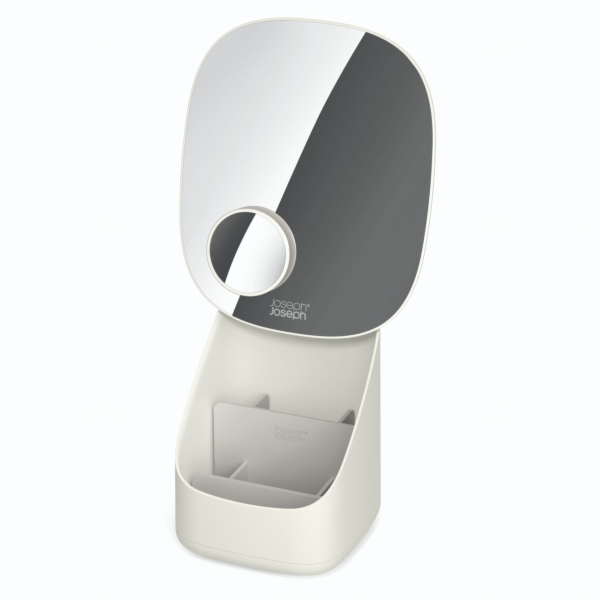 Joseph Joseph Viva Pedestal  Mirror with Cosmetic Organiser