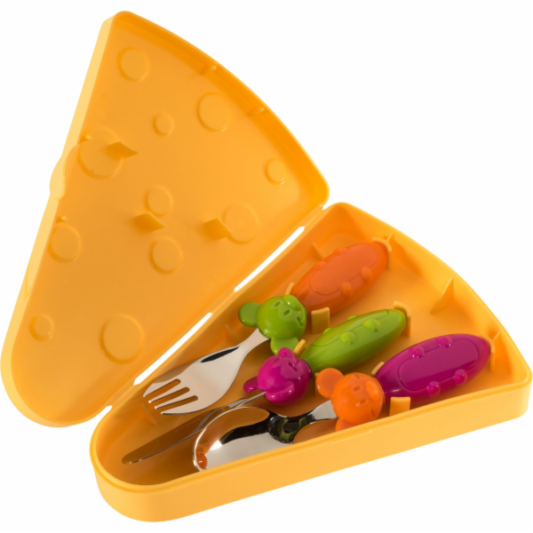 Guzzini TIP TOP TAP Mini 3 Pcs.  Cutlery Set w. Case Asst...