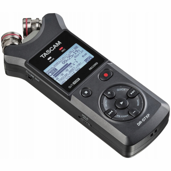 Tascam DR-07XP - přenosný digitální rekordér s rozhraním USB