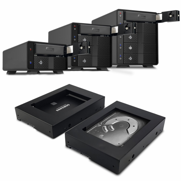 FANTEC MB-Bracket 25 Mounting  Frame for 2,5" SSDs/HDDs