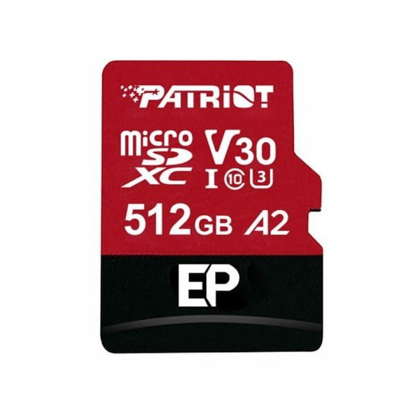 Patriot Memory EP A2 Flash paměť 512 GB MicroSDXC V30 U3 ...