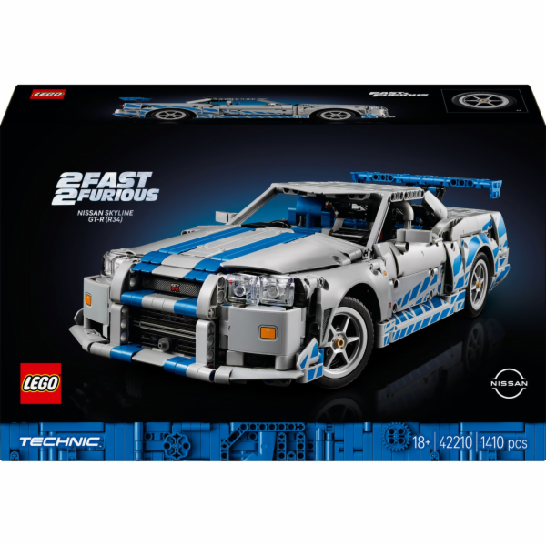 LEGO Technic 42210  2 Fast 2 Furious Nissan Skyline
