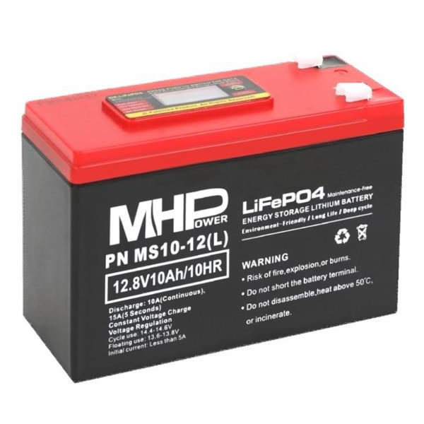 MHPower MS10-12(L) Lithium baterie LiFePO4 12V/10A