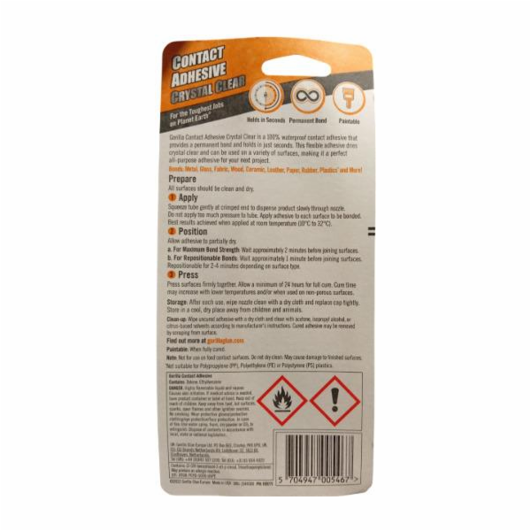Kontaktní lepidlo Gorilla 75 ml