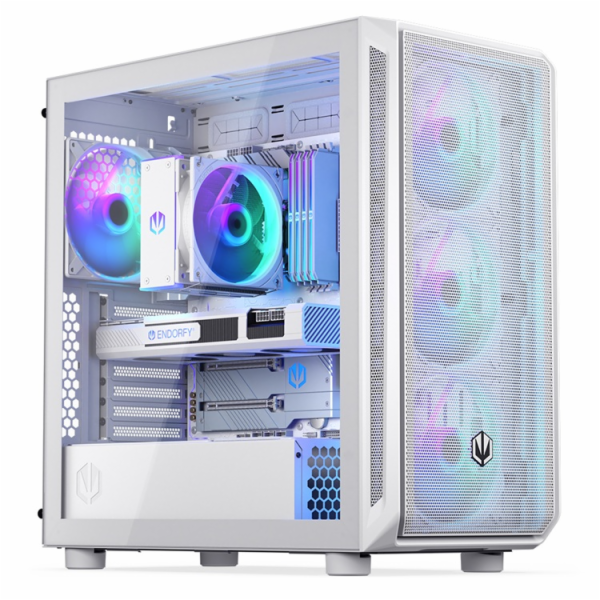 ENDORFY ARX 700 ARGB White (weiß, Tempered Glass)