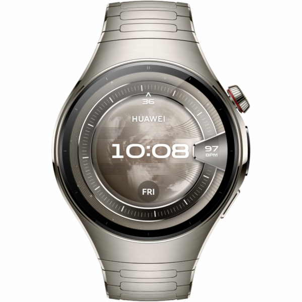 Huawei Watch 5 46mm (Rates-L29M) (silber, Titan-Armband, ...