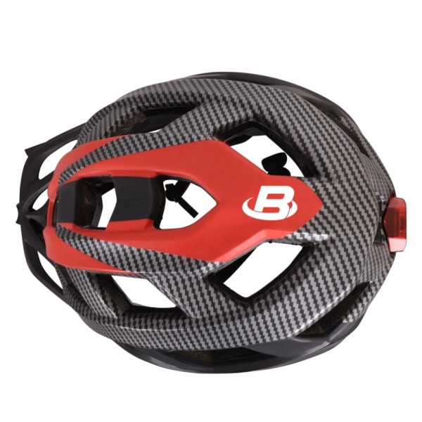 BOTTARI Cyklistická helma 94004RB, černá/červená, L/XL