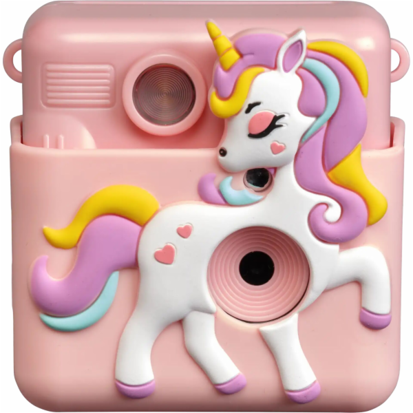 Denver Růže KPC-1363 Kinder Sofortbild-Camera Einhorn