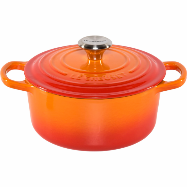 Le Creuset Signature Bräter  round 18 cm volcanic