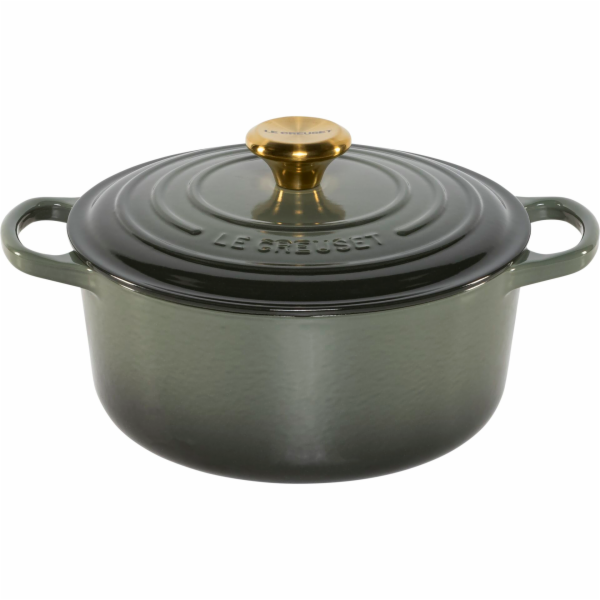 Le Creuset Signature Bräter  round 24 cm thyme