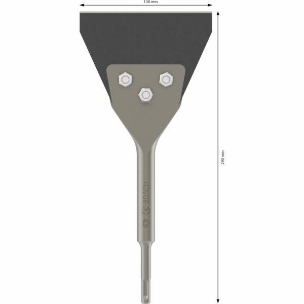 Bosch PRO SDS plus Floor Scraper  130x290mm