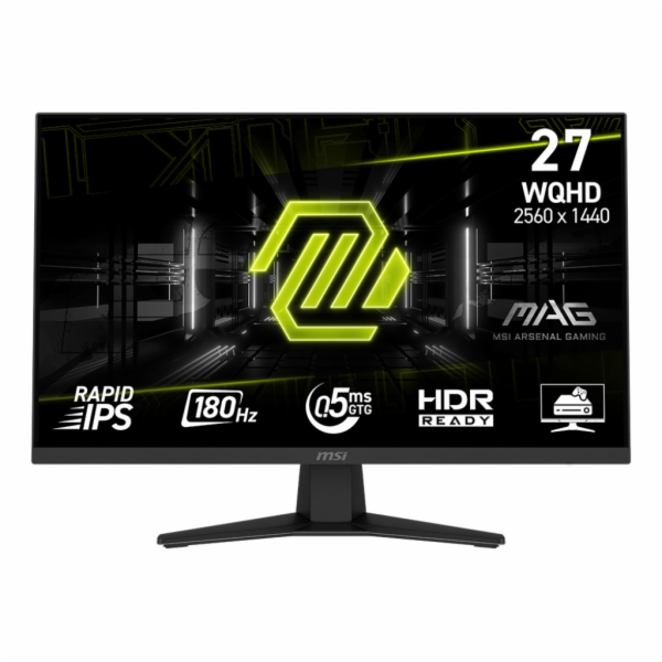MSI MAG/274QF X24/27"/IPS/QHD/240Hz/0,5ms/Černá/3R