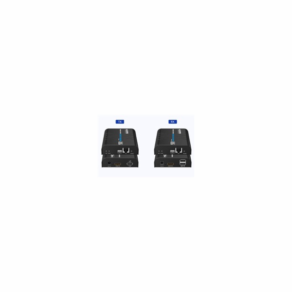 PremiumCord HDMI KVM extender přes LAN