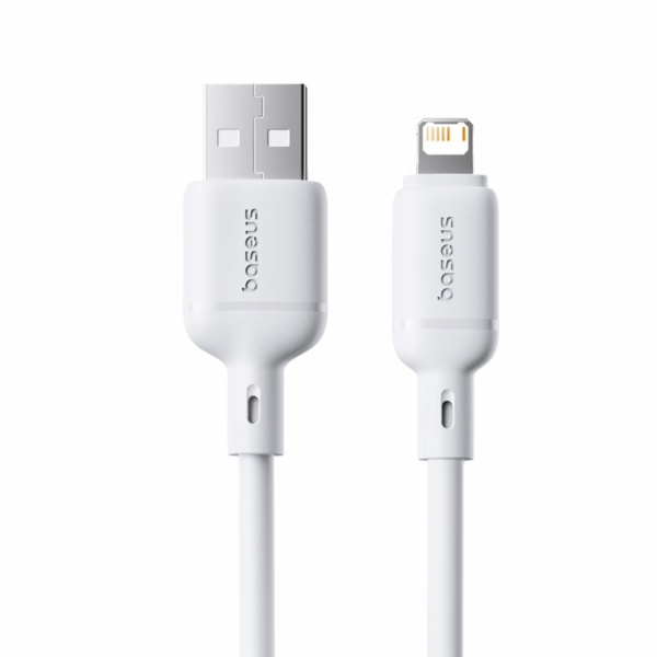 Baseus Silky Series Charging  Cable USB to iP 2.4A 2m White