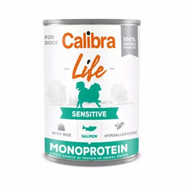 CALIBRA Life Sensitive Salmon with rice Mono - mokré krmi...