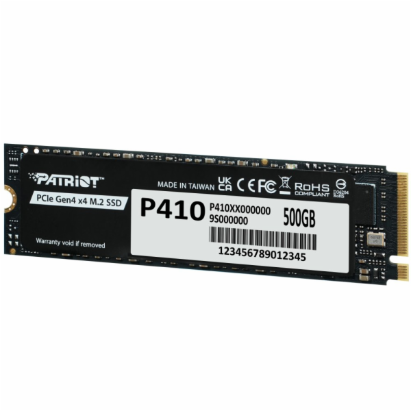 PATRIOT P410/500GB/SSD/M.2 NVMe/5R