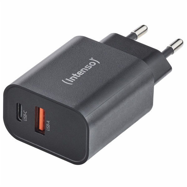 Intenso Power Adapter W30AC  1x USB-A 1x USB-C 30W      b...