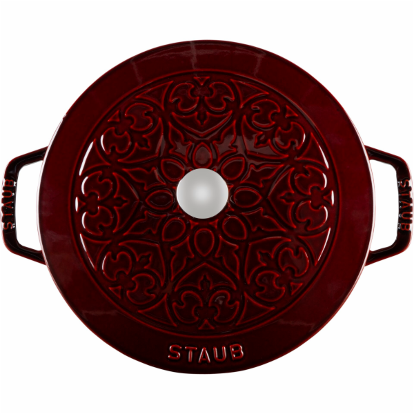 Staub La Marmite 24cm round,  Grenadine, Cast Iron