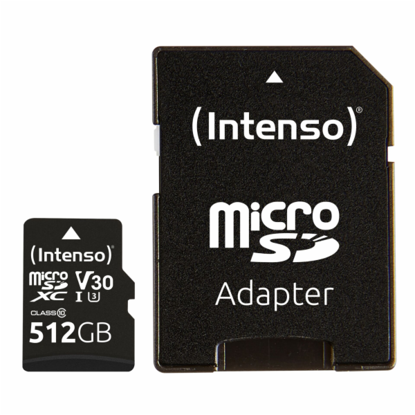 Intenso microSDXC          512GB  C10 UHS-I Professional ...