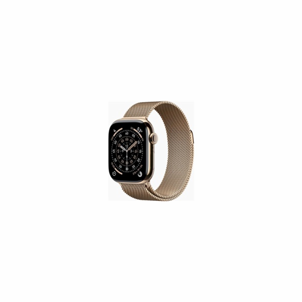 Apple Watch Series 11 GPS + Cellular 42mm Gold Titanium C...