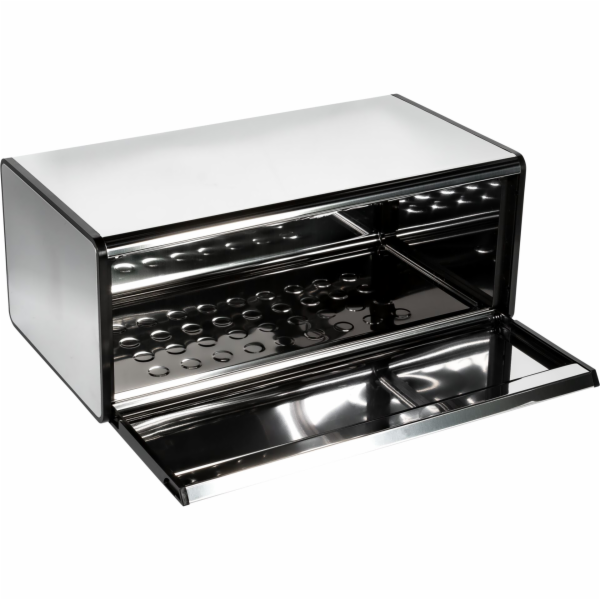 Brabantia Fall Front Bread Bin  Square Front, Brilliant S...