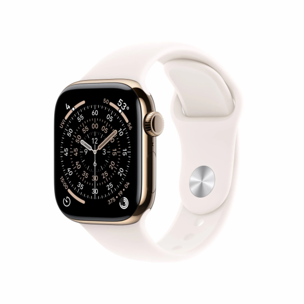 Apple Watch Series 11 GPS + Cellular 42mm Zlatý titán so ...