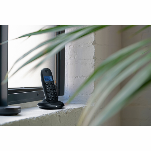 Motorola C1001CB+  schwarz