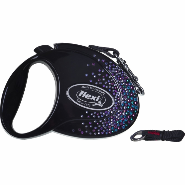 Flexi Vodítko Glam Splash M pásek 5m Mystic