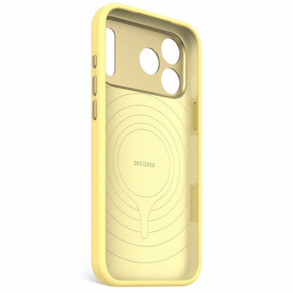 Decoded AntiMicrobial Silicone  Backcover iP 17 Pro Max Y...