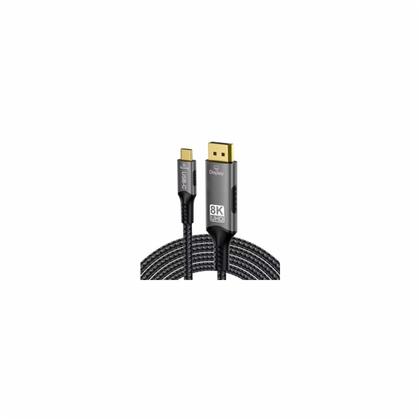 PremiumCord USB-C na DP 1.4, 2m