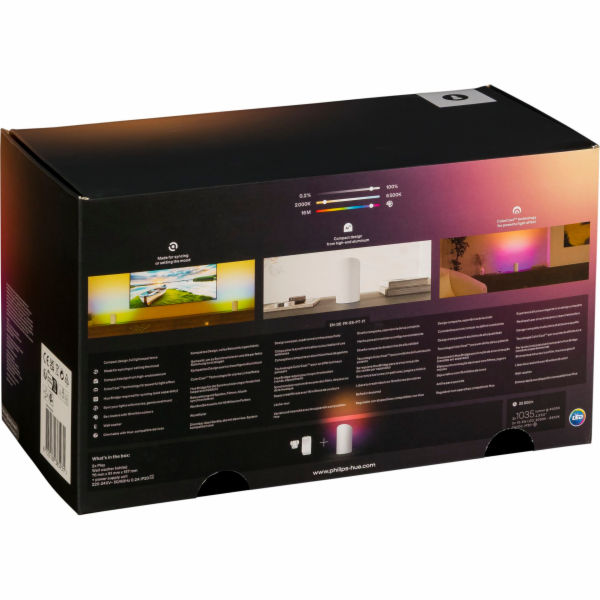 Philips Hue Play Wallwasher  Doppelpack weiß