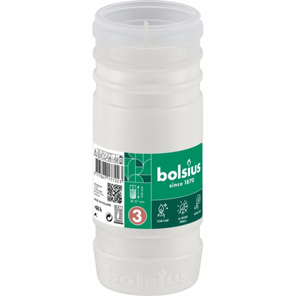 Náplň Bolsius Gravelight RP3, 68 h, 208 g, 57x146 mm, do ...