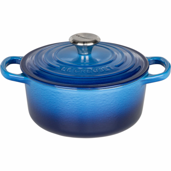 Le Creuset Signature Casserole  round 18 cm azure blue