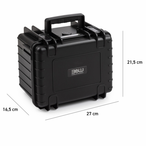 B&amp;W drone.case PP.66 black  for DJI Mini 5