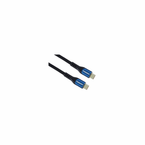 PremiumCord USB-C kabel, 1m/5A/100W/20Gbits