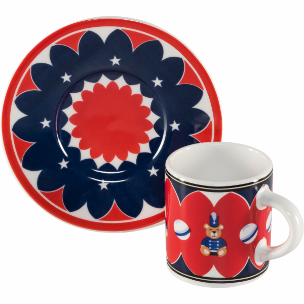 Bialetti Set 2 Tassen incl.  Untertassen Joyful Memories
