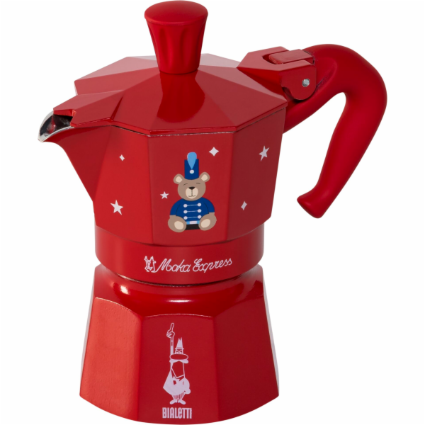 Bialetti Moka Express 1TZ red  Joyful Memories