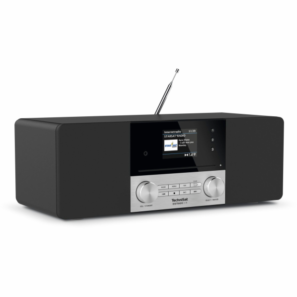 Technisat DigitRadio 3 IR  cerné/stríbrné