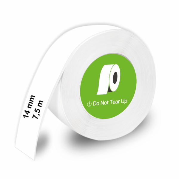Olympia Endlos Etikettenrolle  14 mm x 7,5 m weiß