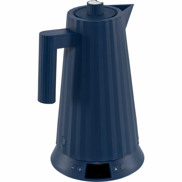 Alessi Plisse Water Kettle blue  with temperature control