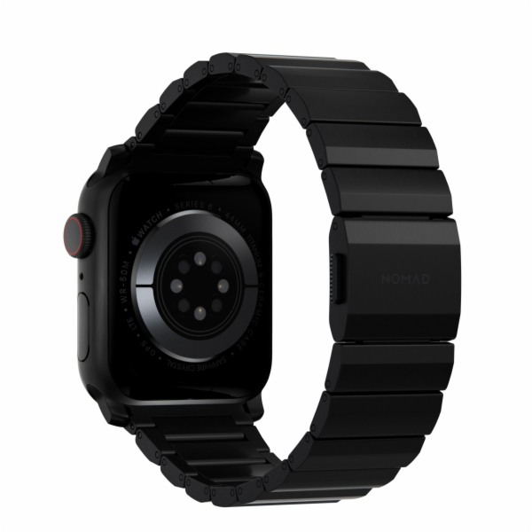 Nomad remienok pre Apple Watch 44-49 mm - Titanium Band/B...