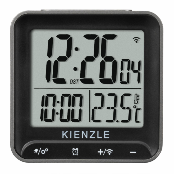 KIENZLE Digital Alarm Clock  Square