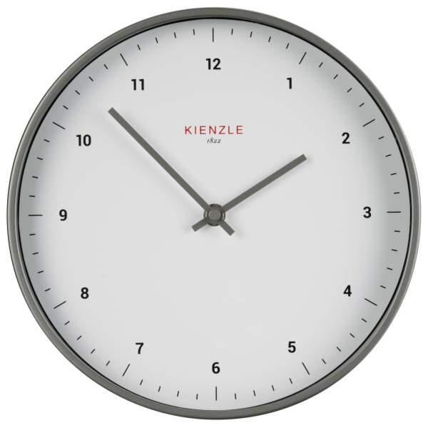 KIENZLE DCF Radio-Control.Wall  Clock Classic 25 cm, white