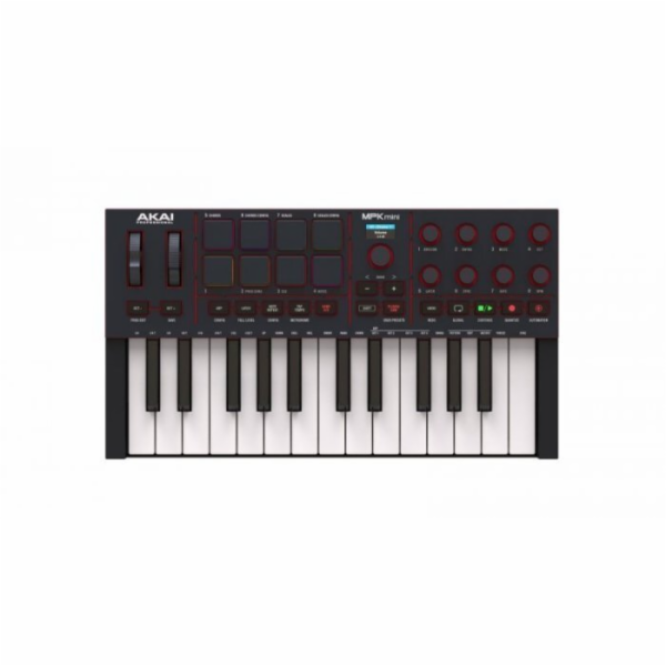 AKAI MPK Mini MK4 - MIDI ovladač / ovládací klávesnice, č...
