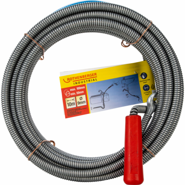 Rothenberger Industrial Rohr-  reinigungsspirale mit Kralle