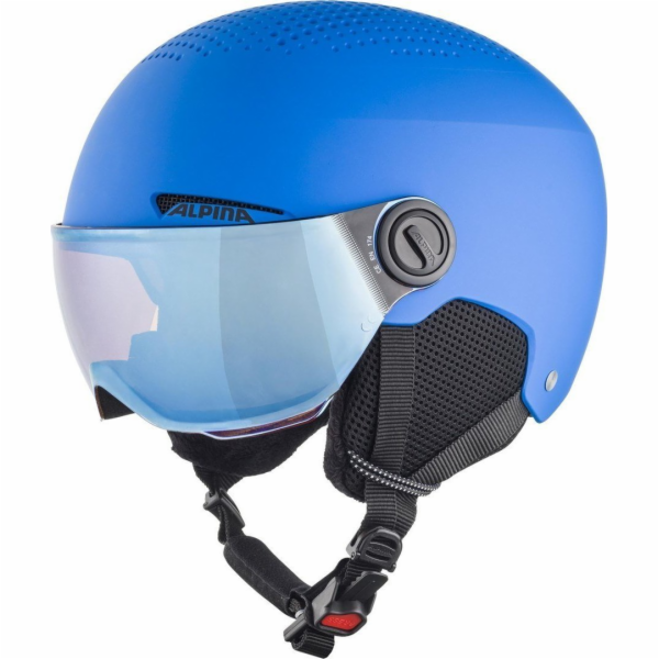 ZIMNÍ PŘILBA ALPINA ZUPO VISOR Q-LITE BLUE MATT 54-58