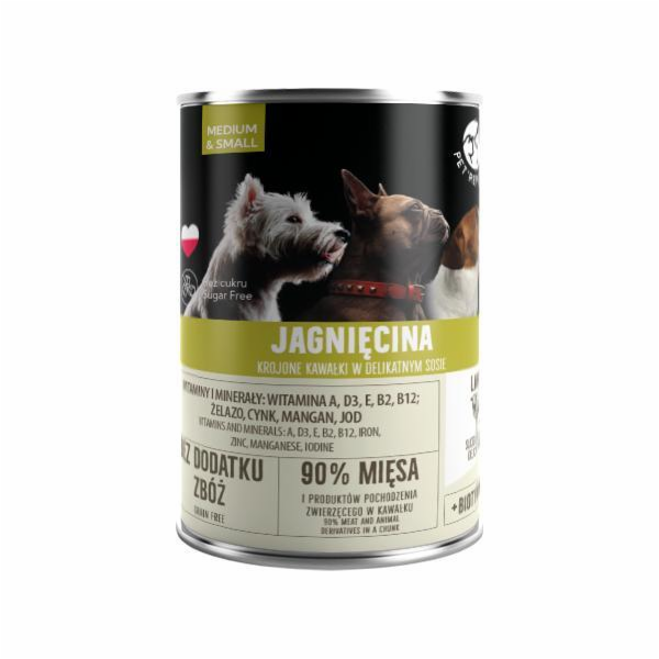 PET REPUBLIC Adult Medium & Small Lamb - mokré krmivo pro...