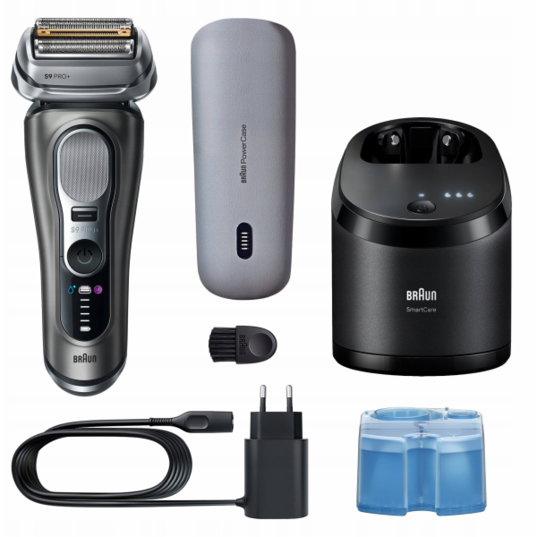 Braun Series 9 Pro+ 9675cc Planžetový holicí strojek Šedá
