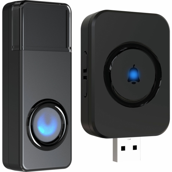REV Orchestra Funk-Gong für  USB-Steckdose 100m schw.8216...