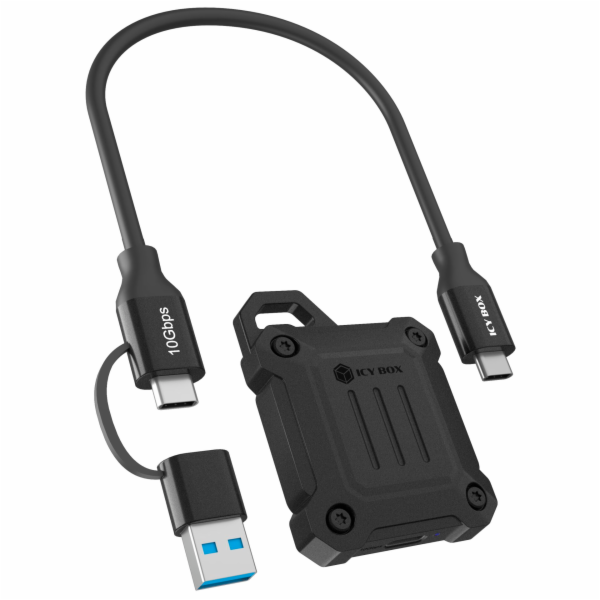 Icy Box Pouzdro IcyBox NVMe M.2 10Gbps USB3.2 GEN2 typu C